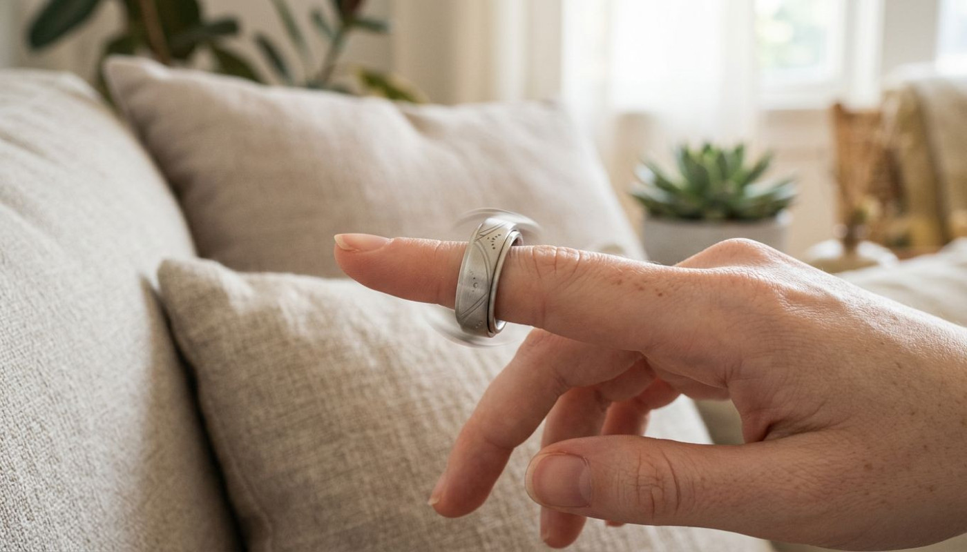 Décryptez le phénomène bague anti stress : pourquoi la mode adopte-t-elle la zen attitude