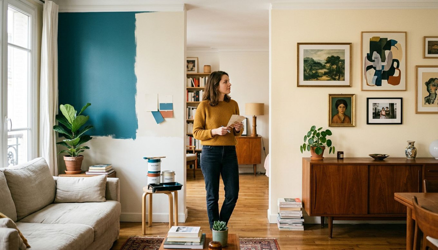 Peindre ses murs ou investir dans des œuvres ? L'éternel dilemme déco